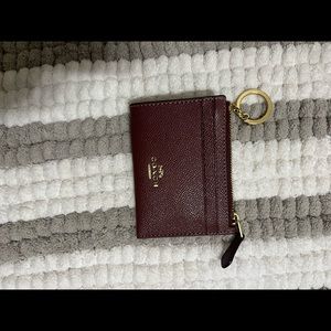 Leather coach wallet
